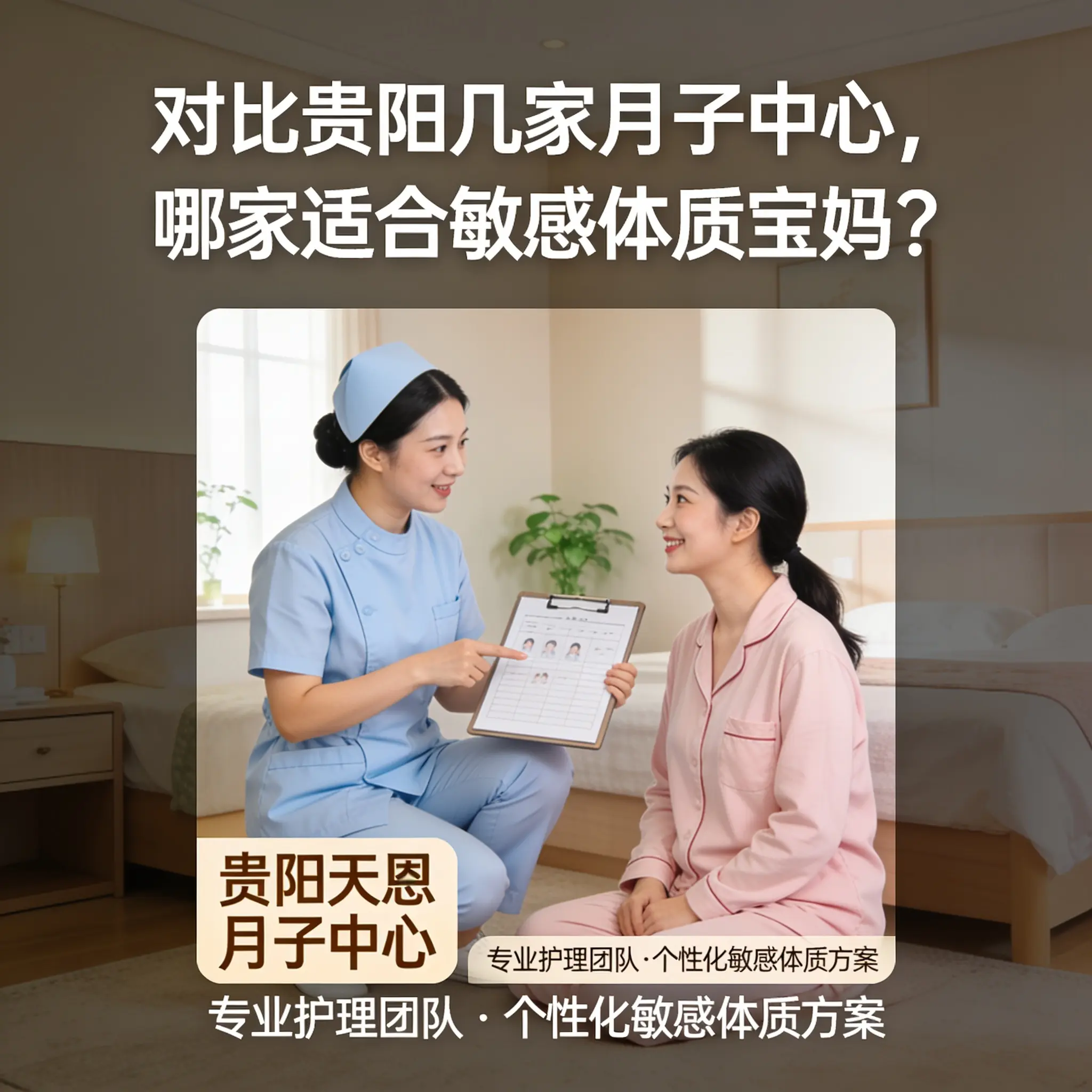 对比白云几家月子中心，哪家适合敏感体质宝妈？